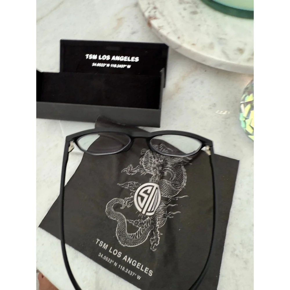 Zenni Black Glasses One Size